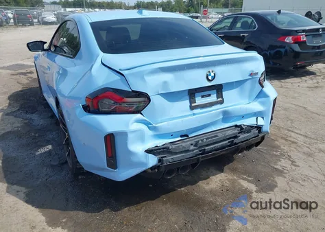 2024 BMW M2 из США, поврежденный, VIN 3MF13DM09R8E18666